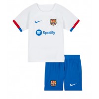 Camiseta Barcelona Visitante Equipación para niños 2023-24 manga corta (+ pantalones cortos)
